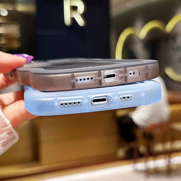 🎈Phone Case Compatible with iPhone 15 Plus, Curly Wavy Edge, NIP - Picture 6 of 7